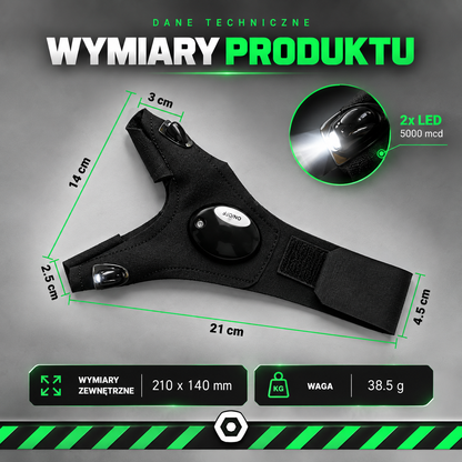 LITGRIP™ Rękawice LED